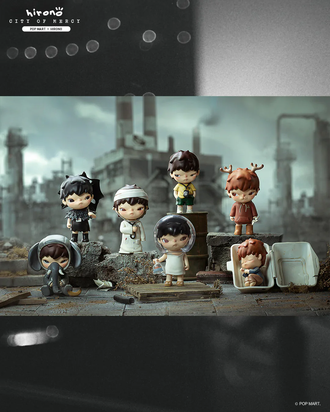 POP MART Hirono City of Mercy Series Blind Box Confirmed